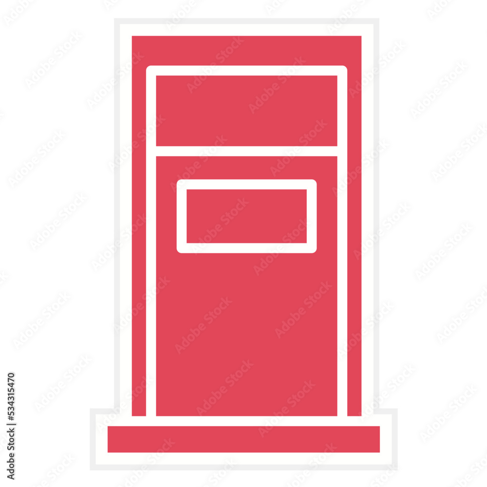 Gas Station Icon Style Gas Station Icon Style