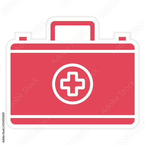 First Aid Kit Icon Style