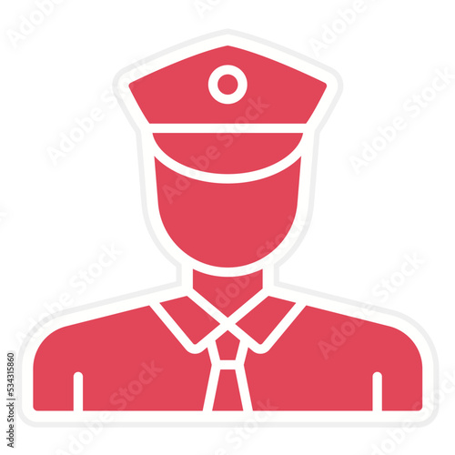 Taxi Driver Icon Style