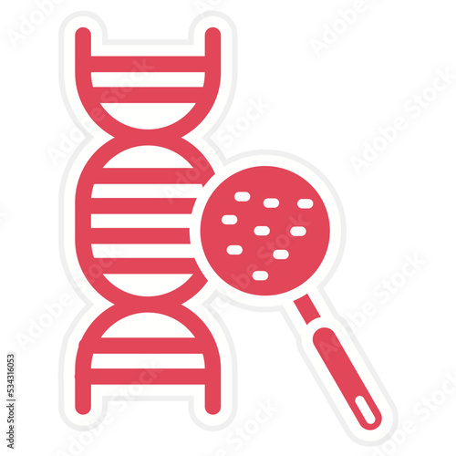 Genetic Engineering Icon Style