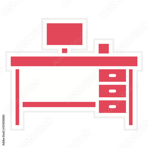 Work Table Icon Style