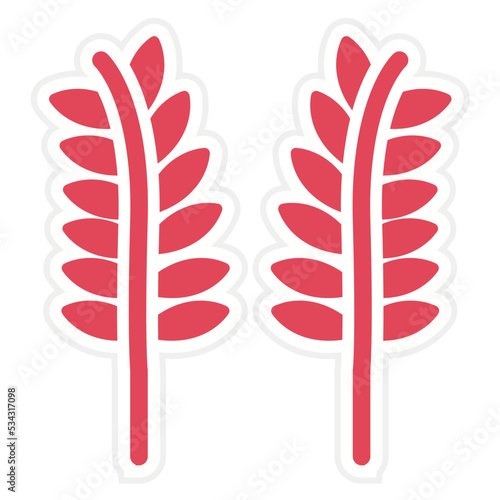 Sheaf of Rice Icon Style