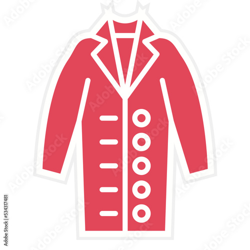 Long Coat Icon Style