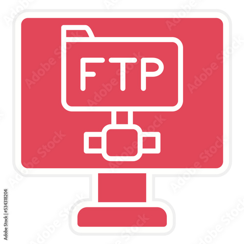 Ftp Protocol Icon Style