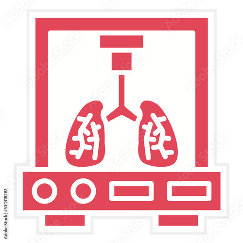 Bioprinting Icon Style