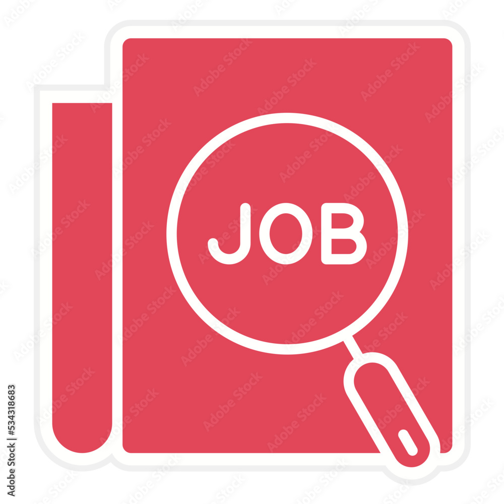 Job search Icon Style