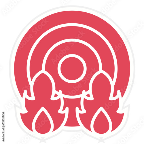 Inflammation Icon Style