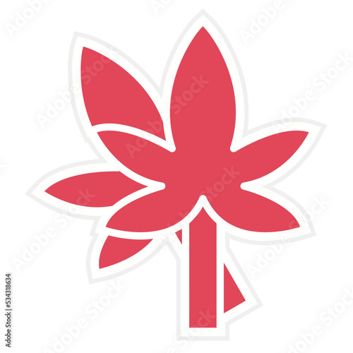 Marijuana Icon Style