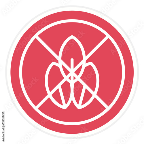 Non Gmo Ingredients Icon Style