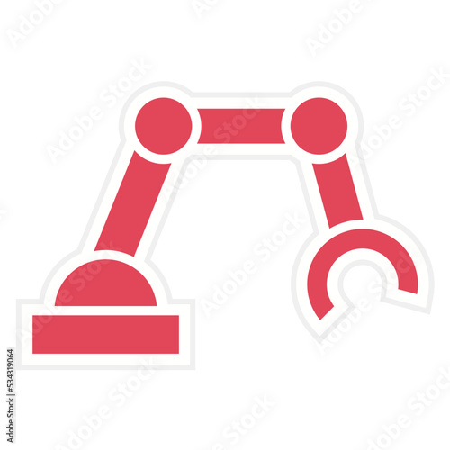 Bionic Arm Icon Style