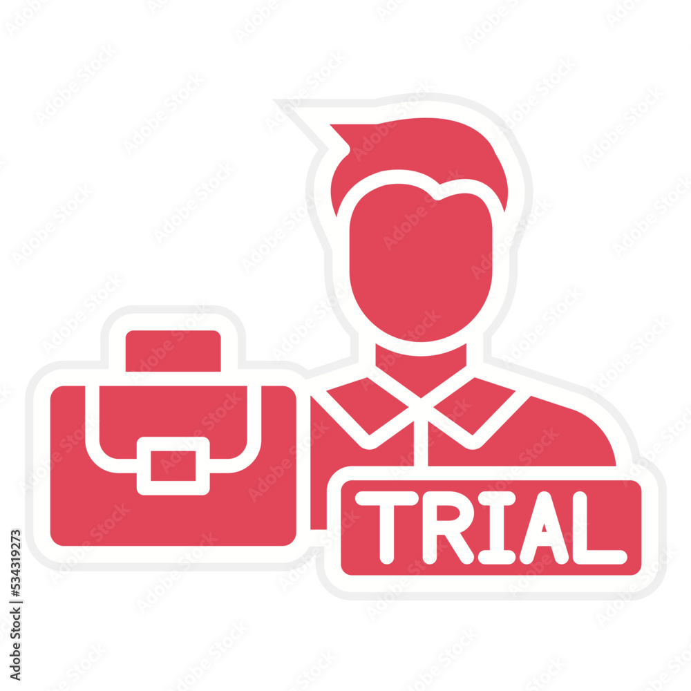 Job Trial Icon Style