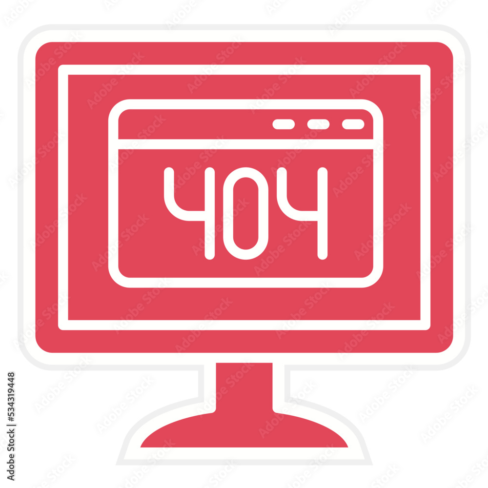 Page 404 Icon Style Page 404 Icon Style