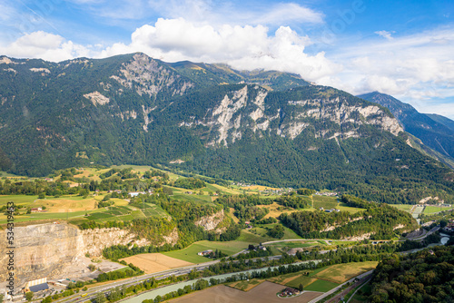 Survole de la Suisse et des Alpes en petit avion