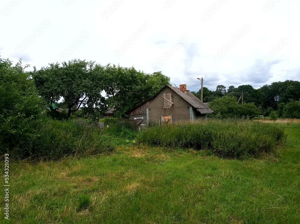 Obraz premium abandoned house