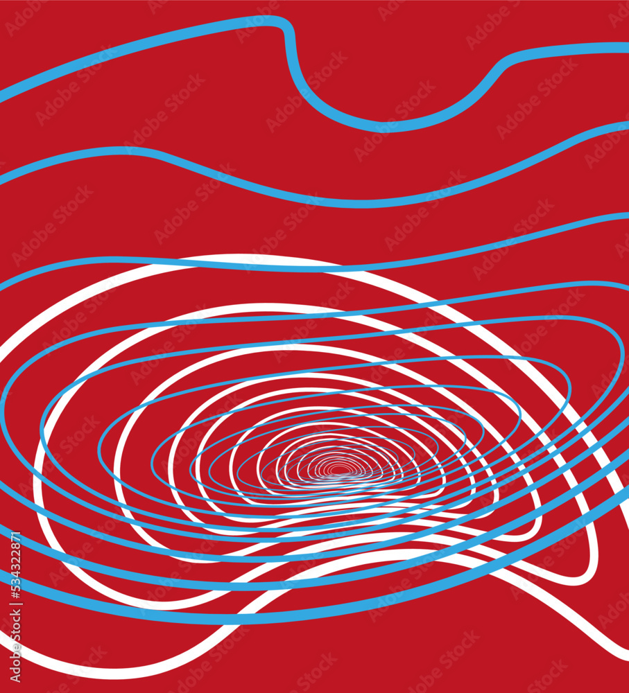 Abstrakter Hintergrund, Wellemuster Weiß Blau Abstrakter Hintergrund, Wellemuster Weiß Blau