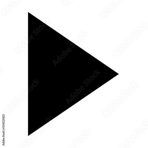 Free Download Play Glyph Icon - GFXLoad