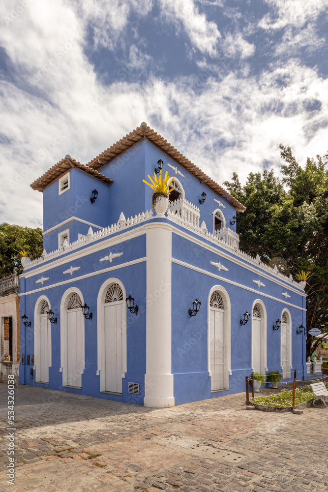 historic building in the city of Canavieiras, State of Bahia, Brazil