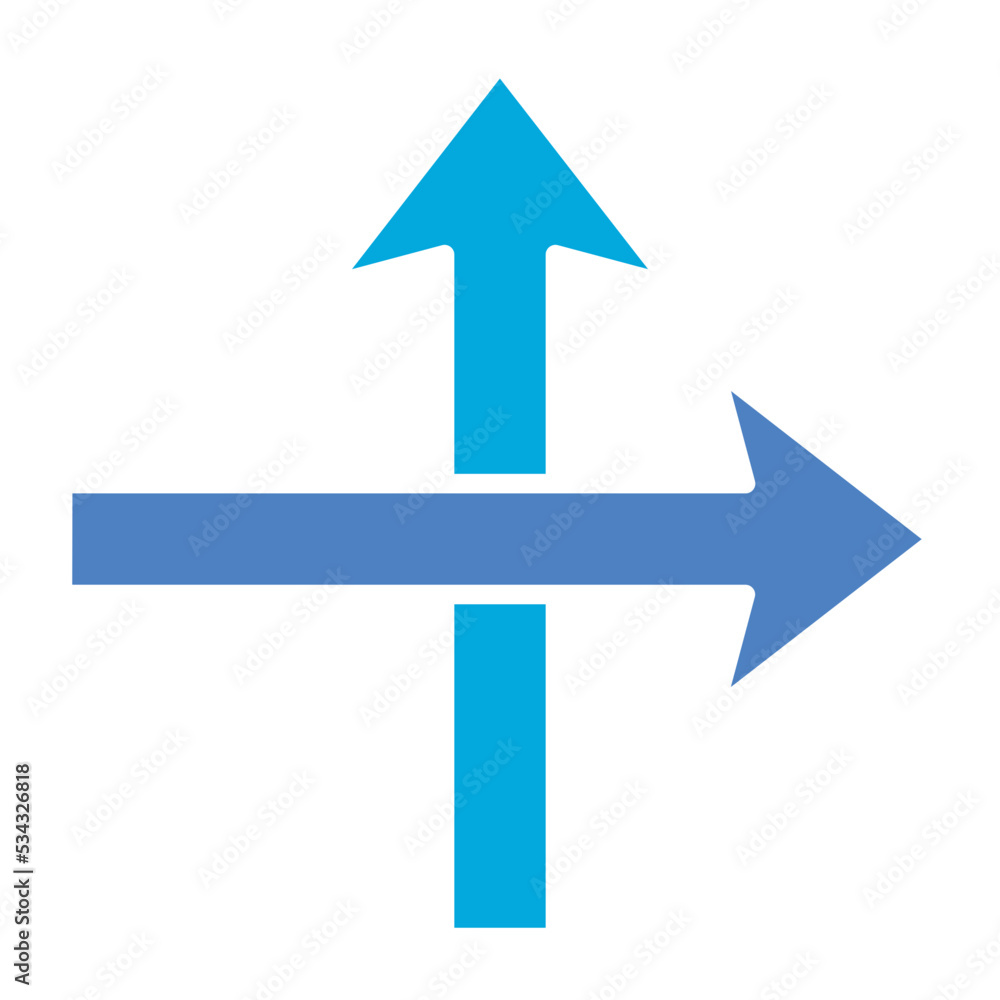 Intersect Glyph Two Color Icon Intersect Glyph Two Color Icon