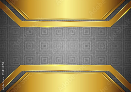 Golden and dark background for various designs.Blank for message or text.