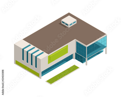 Store Isometric Illustration