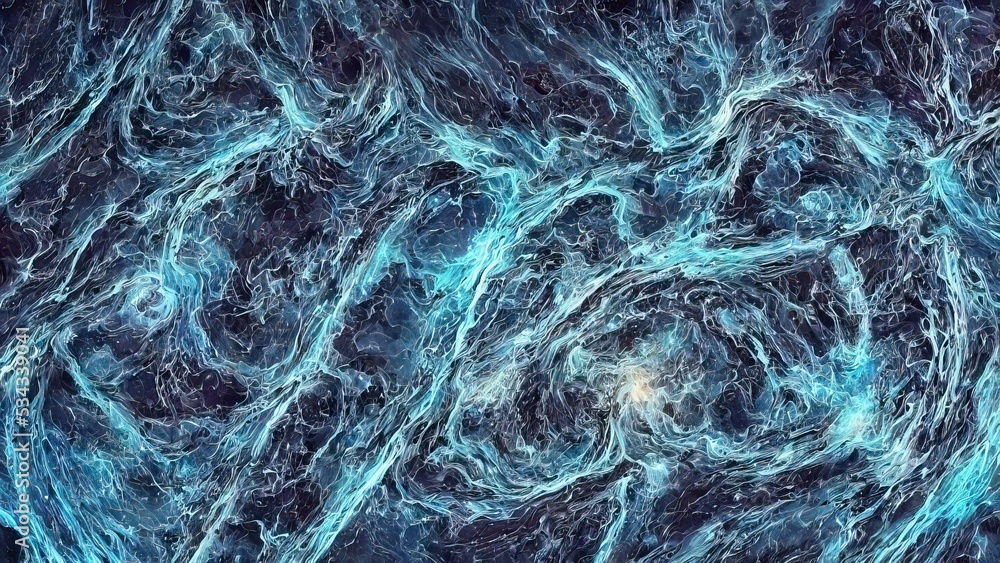 Obraz premium illustration of a neural network