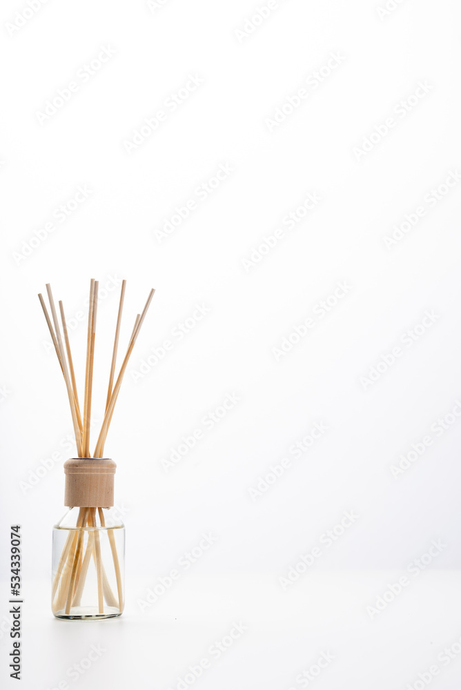 Reed air freshener for home on white background Reed air freshener for home on white background