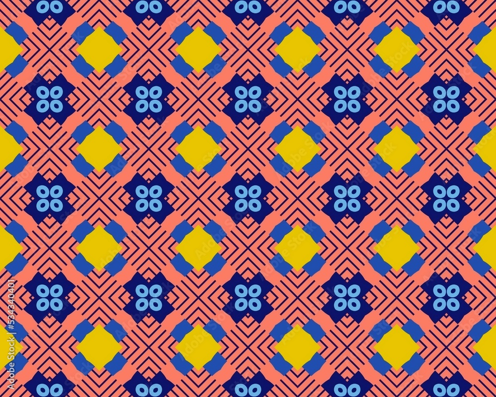 Oriental ethnic seamless repeatable pattern traditional geometric lines stripes background Design Oriental ethnic seamless repeatable pattern traditional geometric lines stripes background Design