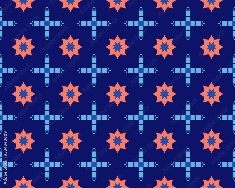 Oriental ethnic seamless repeatable pattern traditional geometric lines stripes background Design Oriental ethnic seamless repeatable pattern traditional geometric lines stripes background Design