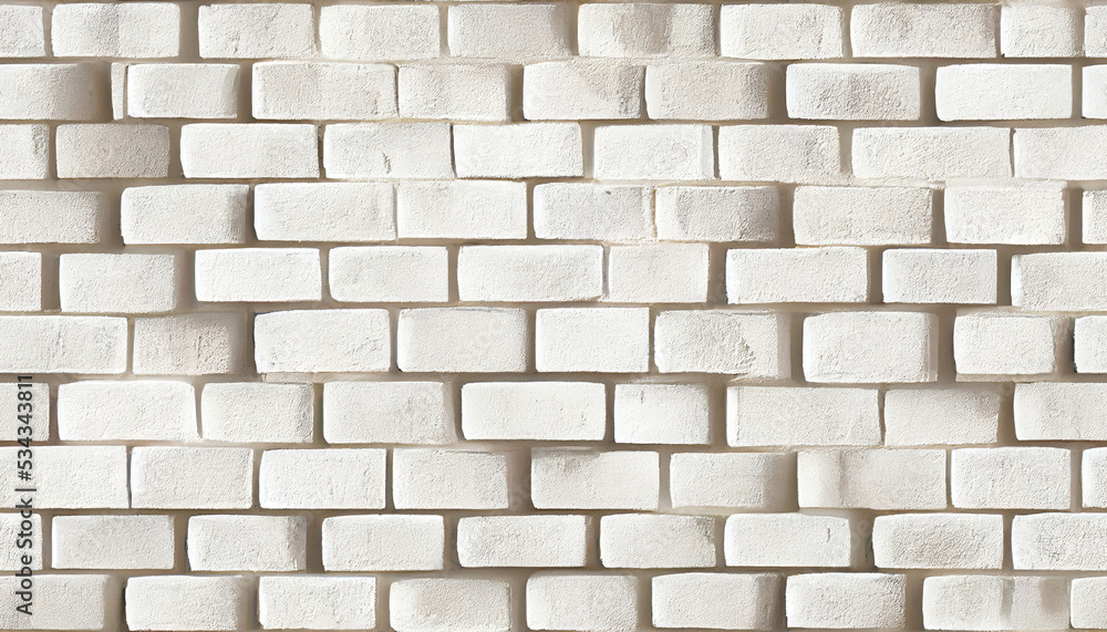 White brick wall background White brick wall background