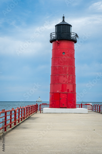 Pierhead Lighthouse Milwaukee, Wisconsin, USA