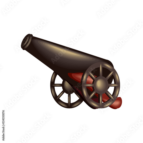 antique cannon icon