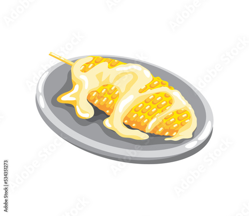 corn with cheese