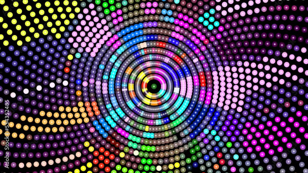 Abstract Pattern Of colorful Circles Abstract Pattern Of colorful Circles