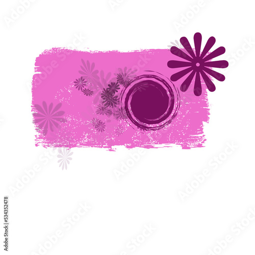 Floral Pink Camera