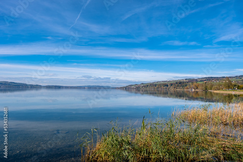 View of the lake - Sempach, Switzerland © alsas