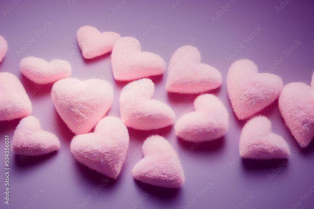 Fototapeta premium Pink Love #005