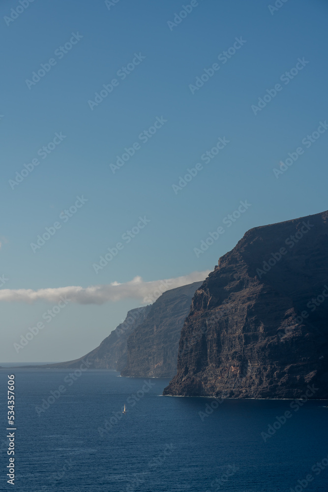Amazing landscape scenario in Tenerife, Spain