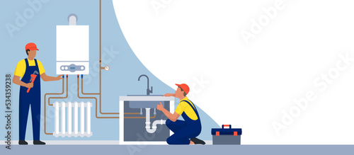 Plumbing service: maintenance service and repair
