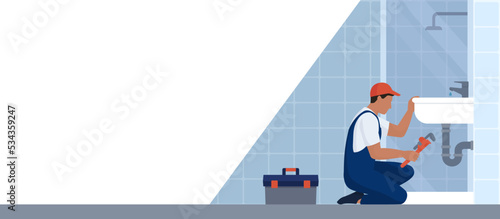 Plumbing service: maintenance service and repair