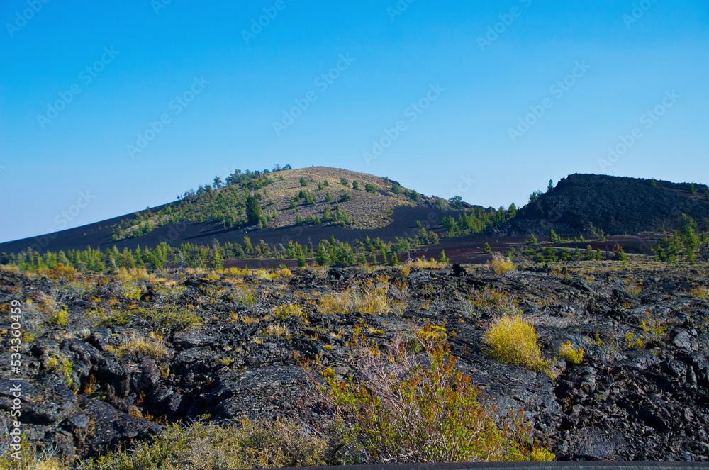 USA, Idaho. Craters of the Moon National Monument and Preserve, North Crater Flow