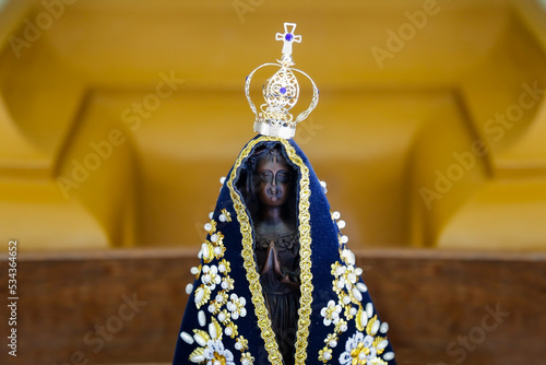 Our Lady of Aparecida statue of the image photo