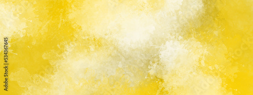 yellow watercolor texter background. Gold yellow abstract background with sand grunge texture.