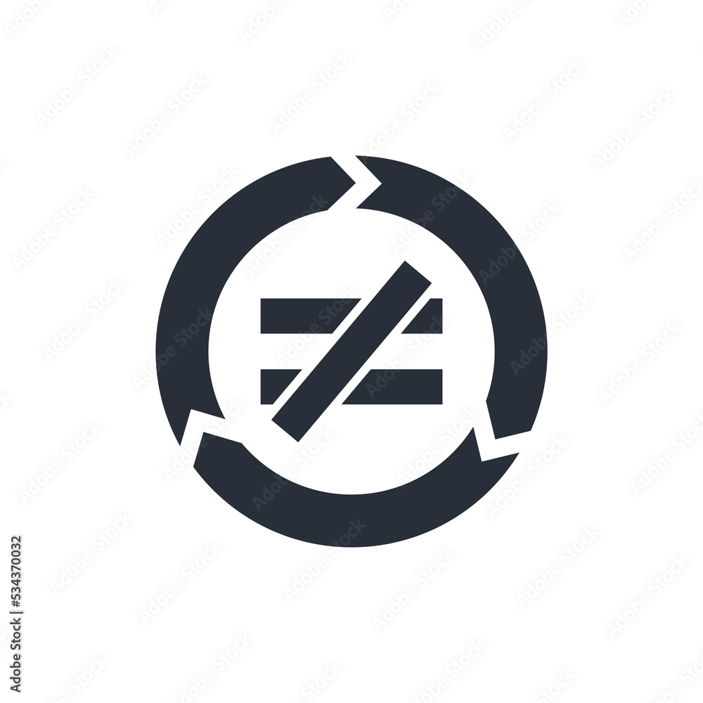 Imbalance. Vector linear icon isolated on white background. Imbalance. Vector linear icon isolated on white background.
