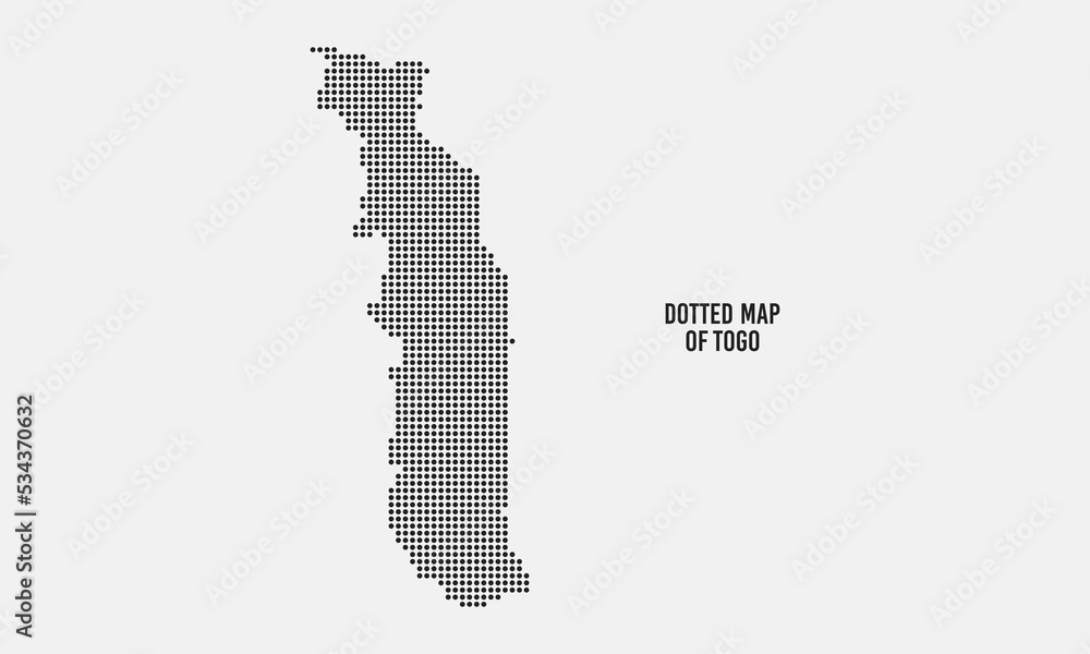 Abstract Dotted Togo Map
