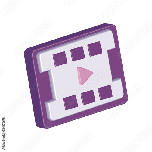 non fungible token video icon
