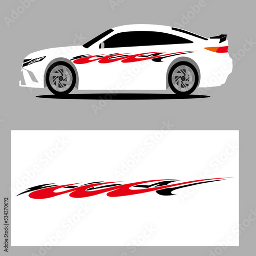 abstract car stripes  art decal. stripes car decal. sticker car decal