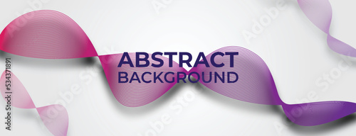 Abstract Strip Wave Background Design