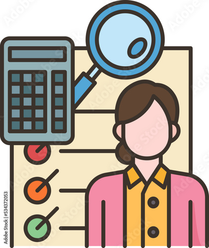 Slika na platnu assessor icon