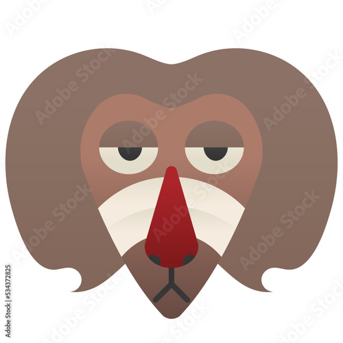 Baboon icon