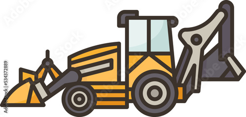 backhoe icon